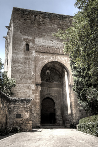 Wine gate. Alhambra, Granada. Puerta del vino.