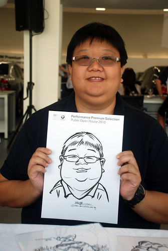 Caricature live sketching for Performance Premium Selection BMW - Day 2 - 14a
