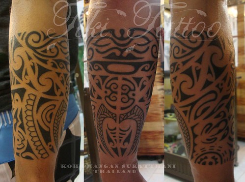 polynesian moon tattoo
