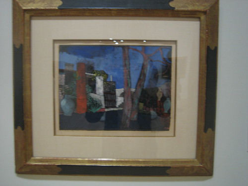 Mazzaró, 1924, Gouache and watercolor on paper mounted on board // 75th Anniversary Show, SFMOMA _6717