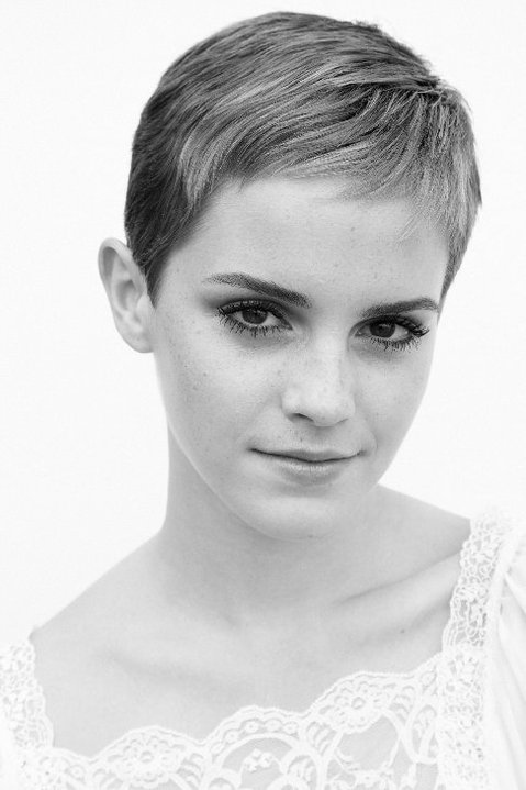 Emma Watson short haircut