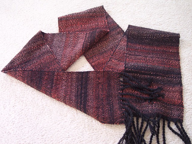 First woven scarf