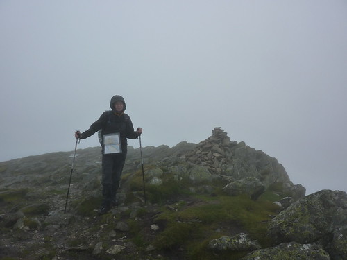 At the summit of Kidsty Pike