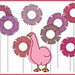 One Pink Goose Daisy Picture