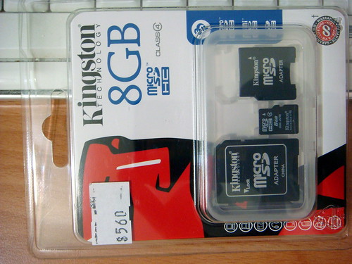 Kingston 8GB SDHC MicroSD