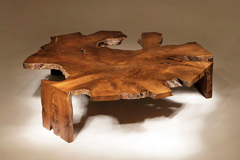 Rustic Modern Coffee Table by Chista