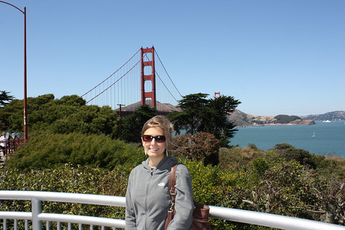 2010: In front of the Golden Gate Bridge