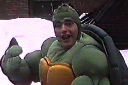 Steve Lavigne in TMNT Costume { You won't like him when he's angry } (( 1988 ))