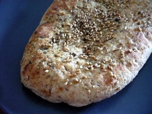 za'atar flat bread from The Happy Camel