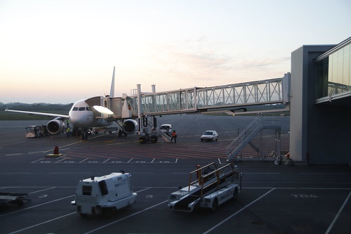 The plane to Brest