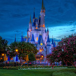Magic Kingdom - Apocalypse Sky looms over Cinderella Castle