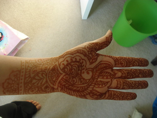 henna after
