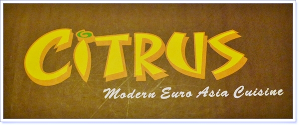 Citrus Modern Euro Asia Cuisine