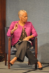 Angela Glover-Blackwell speaks at Keeping Kids Moving. Photo: Transportation for America