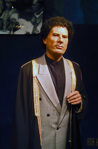 Colonel Gaddafi Waxwork