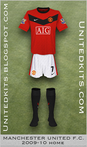 Manchester United 2009-10 Home kit