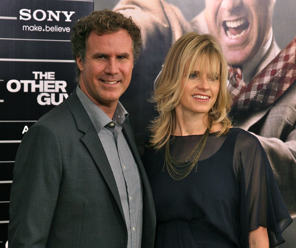 Will Ferrell and wife Viveca Paulin, &quot;The Other Guys&quot; Film Premiere, New York