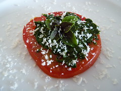 Tomaten Basilikum Salat