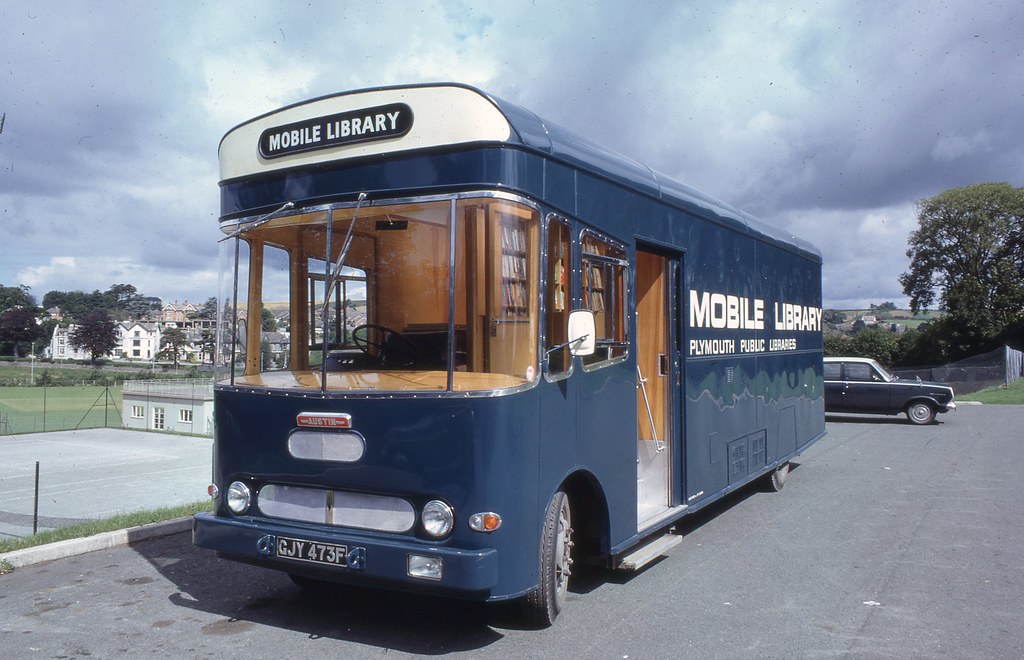 Plymouth Public Libraries Mobile Library, 1967-68