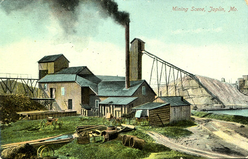 A typical mining scene around Joplin.