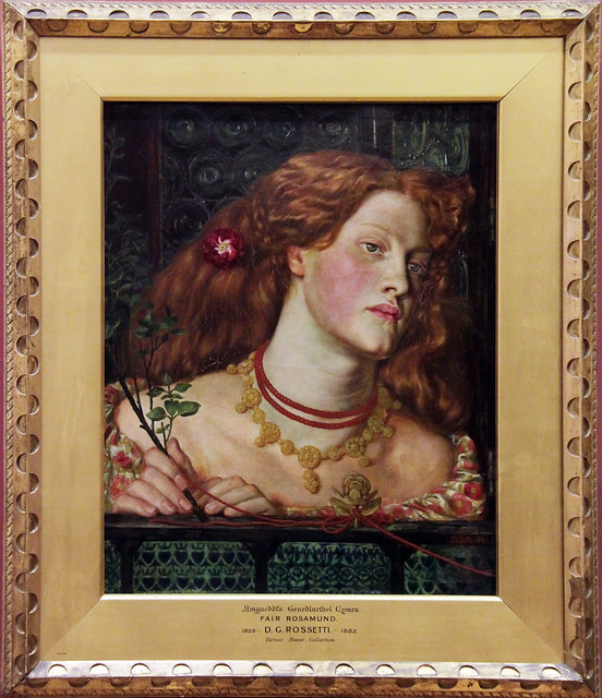 Fair Rosamund - Dante Gabriel Rossetti, 1861