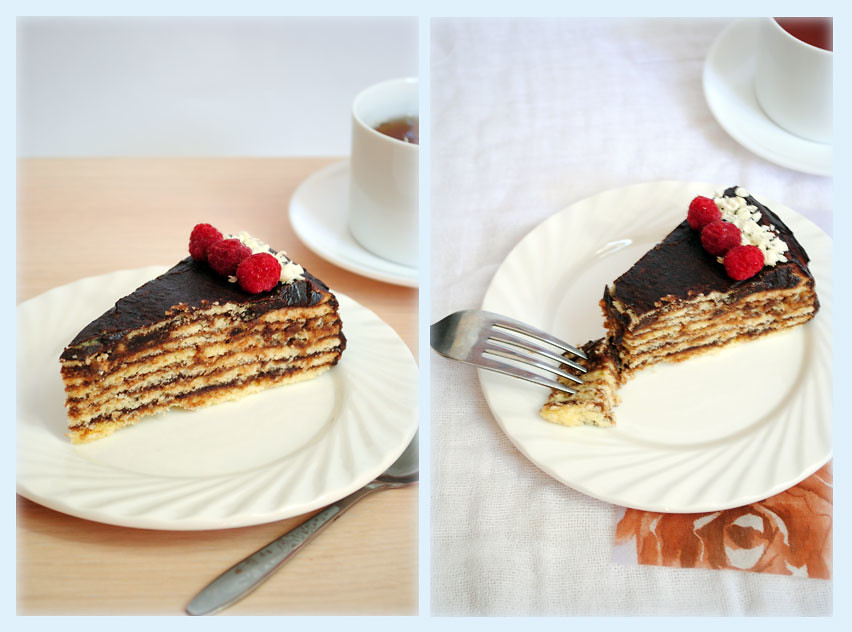 Торт ПОДАРОК МАМЕ Простой рецепт торта на 8 Марта