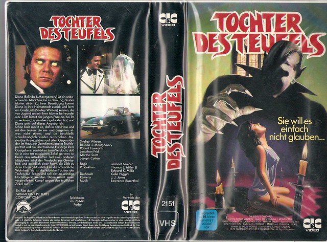 The Devil's Daughter (VHS Box Art)