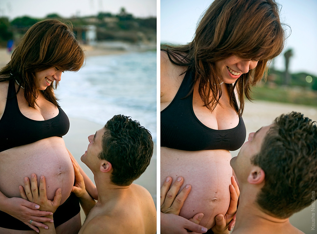 Беременная фотосессия: Кристина и Юра
