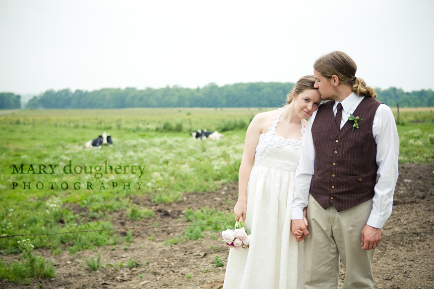 wedding at the farm