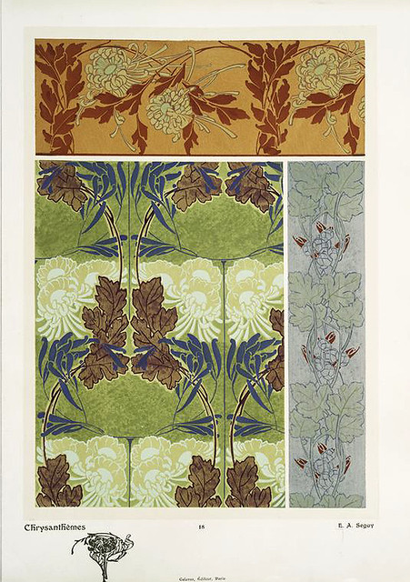 004-Crisantermos-Les fleurs et leurs applications decoratives 1902- Eugene Alain Seguy