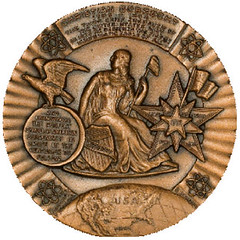 Gobrecht Coin Designer medal reverse