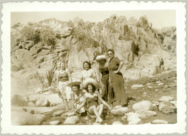 Six Women on the Rocks