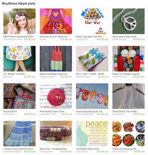 Etsy Moms Hippie Party gift guide weekly