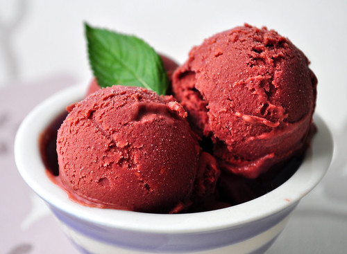 Chocolate Raspberry Ice Cream 2