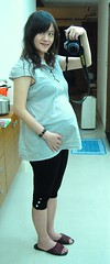 八個半月的孕婦