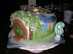 Hobbit Hole Birthday Cake