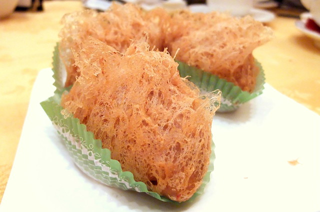 Fried Yam with Minced Pork Filling
