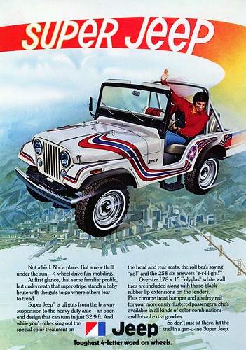 1973 Super Jeep Advertisement by lee.ekstrom