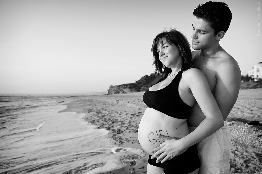 Беременная фотосессия: Кристина и Юра