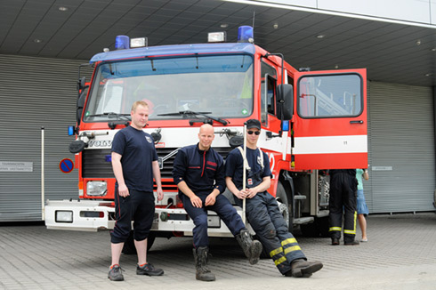Volunteer fire-brigade