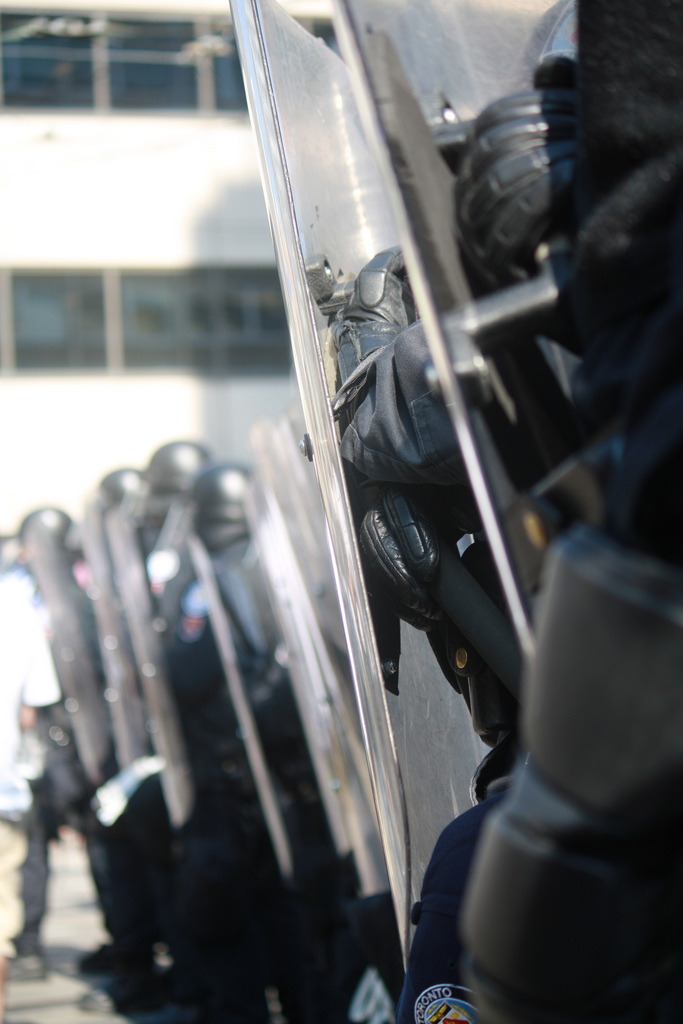 Riot police G20 Toronto