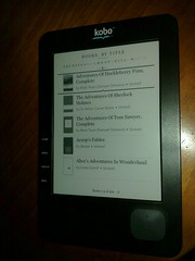 My Kobo eReader ebook reader