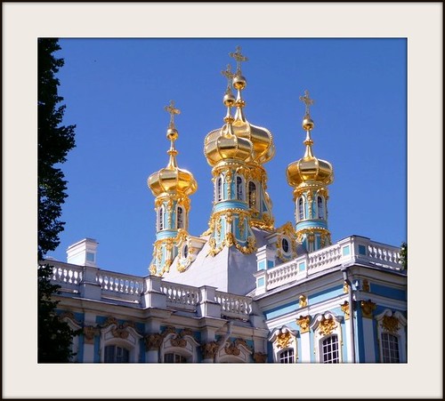 Catherine the great's Palace in St. Petersburg, Russia