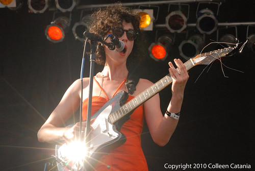 St Vincent Pitchfork Music Festival by Colleen Catania