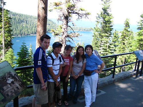 the family at Emerald Bay