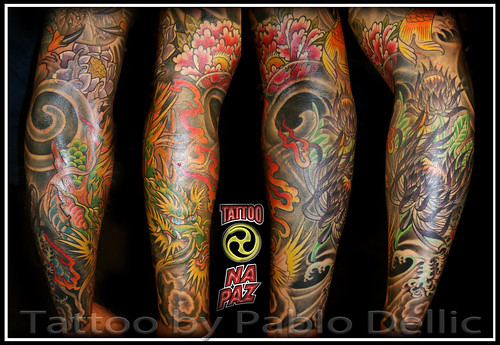 Cobertura de tatuagem com tubar o cover up Tattoo by Pablo Dellic 