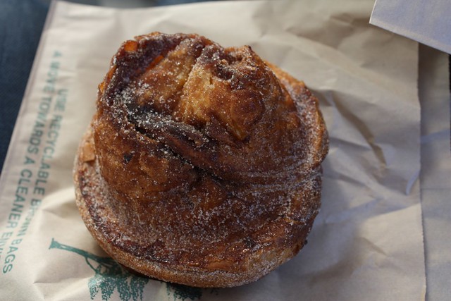 Cinnamon pastry from the Sonoma bakery