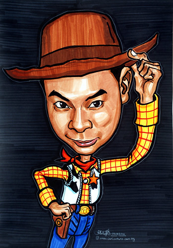 Toy Story 3 caricature - Woody
