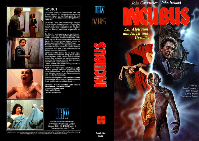 Incubus (VHS Box Art)