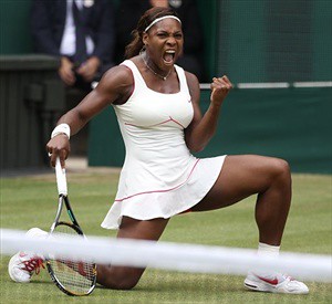 Serena Williams wins for the fourth time at Wimbledon in the UK. This was her 13th major win. A documentary has aired highlighting her trip to Kenya to encourage education and technological development. by Pan-African News Wire File Photos